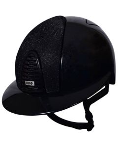 Rijhelm KEP Italia Cromo 2.0 Polo Diamond met Galassia voorinzet en zwart frame + grill en zwarte kinband