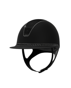 Rijhelm Samshield 2.0 Miss Shield Shadowmatt met Alcantara top en Tiara frontal band en Matt trim met 300 SW