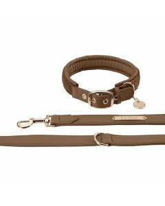 Hondenhalsband met lijn Eskadron Faux Leather Plait Heritage 24/25
