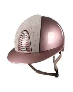 Rijhelm KEP Italia Cromo 2.0 Diamond Polo met Goccia voor- en achterinzet, SW frame en Ciprica kinband