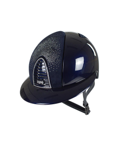 Rijhelm KEP Italia Cromo 2.0 Polish Polo met Nebula voor- en achterinzet, SW frame, Mirror Chrome subgrid en Crystalli logo