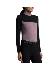 Shirt Cavalleria Toscana Long Sleeve Tech Wool Turtleneck Training POD397-LA052