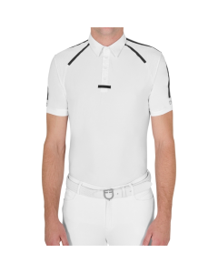Wedstrijdshirt Equestro Men Polo Slim Fit ETM00115
