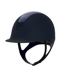Rijhelm Samshield 2.0 Shadowmatt met Leather top, Matte trim en blazon