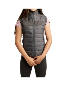 Bodywarmer Montar MoLila Junior Hybrid with Champagne Crystal Tape and Crystals BW4625