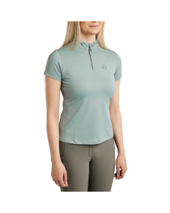Shirt Montar MoBlair Short Sleeve with Dark Grey Crystals PL2514