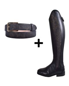 Mix & Match set De Niro laars & riem