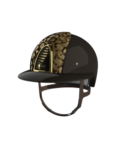 Rijhelm KEP Italia Cromo 2.0 Polo Polish met Baboon Lame voorinzet, Mirror frame en button en Zirconi logo