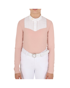 Wedstrijdshirt Equestro Slim Fit Rhinestones ETKA00116