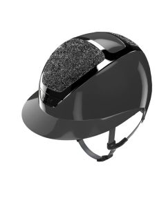 Rijhelm Kask Star Lady Pure Shine Chrome met Crystal Midnight