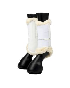 Peesbeschermers LeMieux Brushing Boots Fleece Edge Mesh