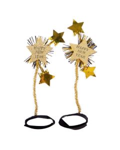 Kopstuk accessoires QHP Celebrate goud