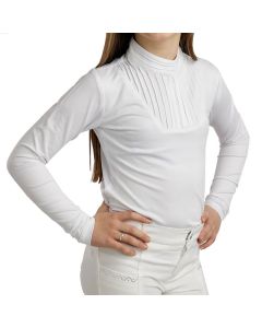 Wedstrijdshirt Montar Rosie Junior  LS Pintucks