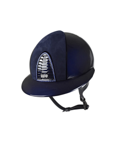 Rijhelm KEP Italia Cromo 2.0 Polish Polo met Suede voorinzet, SW Frame en Crystalli logo