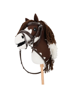 Trenshoofdstel QHP Luxe Stiksels Hobby Horse 5616
