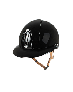 Rijhelm KEP Italia Smart Nova Metal Polish Polo met Beige kinband