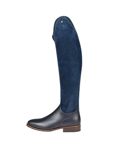 Paardrijlaarzen De Niro Bellini Custom Camoscio Blue 994-HK