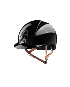Rijhelm KEP Italia Smart Polish met beige kinband