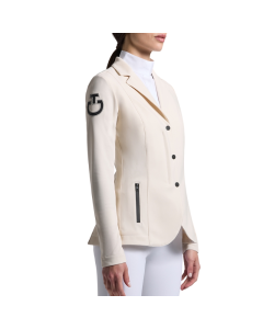 Wedstrijdjasje Cavalleria Toscana R-EVO Light Tech Knit Zip GGD037