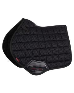Zadeldek springen LeMieux Carbon Mesh Air CC Square