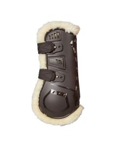 Peesbeschermers Back on Track Air Flow Tendon Boots met Imitatiebont