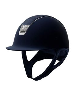Rijhelm Samshield 1.0 Shadowmatt met Premium Alcantara top, Crystal Fabric blazon