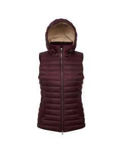 Bodywarmer LeMieux Rose Hooded Puffer Gilet LM407190