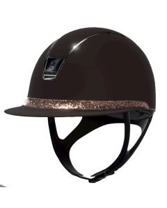 Rijhelm Samshield 2.0 Miss Shield Shadowmatt met Crystal Fabric frontal band