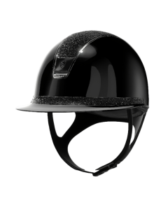 Rijhelm Samshield 2.0 Miss Shield Shadowglossy met Crystal Fabric top en frontal band en 5 SW