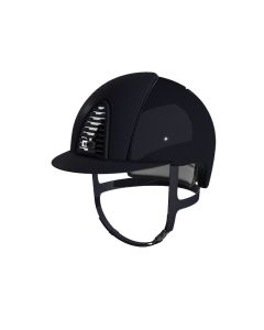 Rijhelm KEP Italia Cromo 2.0 Polish met Textile inzets en klep, frame. Sub in Chrome