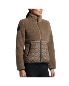 Vest Cavalleria Toscana Teddy Bear Fleece Nylon Zip Up MAD152-PL084