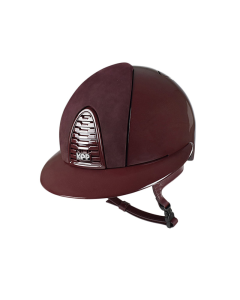 Rijhelm KEP Italia Cromo 2.0 Metal Polo met Suede voorinzet en Crystalli logo