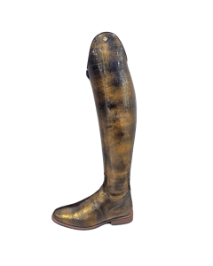 Paardrijlaarzen De Niro Bellini Custom Patent Cocco Bronzo 937