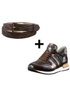 Mix & Match set De Niro sneaker + riem