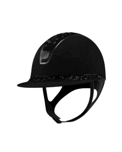 Rijhelm Samshield 2.0 Miss Shield Alcantara met Crystal Leaf top en frontal band