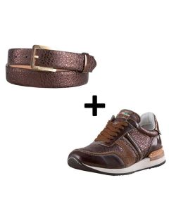 Mix & Match set De Niro sneaker + riem