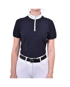 Wedstrijdshirt Cavalleria Toscana R-Evo Tech Knit Button-Up S/S Competition