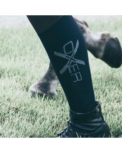 Paardrijsokken Oxer Socks Slim Foot 3-pack