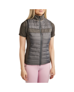 Bodywarmer Montar MoLila Hybrid with Champagne Crystal Tape and Crystals BW2625