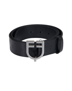 Broekriem Equestro Logo print met Logo gesp ETU03008