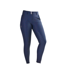 Paardrijbroek Montar Briella Rosegold Crystals Highwaist Full Grip