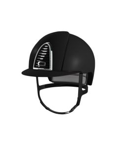 Rijhelm Kep Italia Cromo 2.0 Textile met Swarovski frame