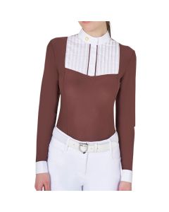 Shirt Equestro Polo With Pleated Cotton ETW00060
