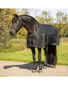 Regendeken QHP turnout Big Neck 150gr 6376