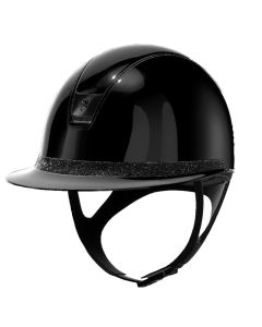 Rijhelm Samshield 2.0 Miss Shield Shadowglossy met Crystal Fabric frontal band
