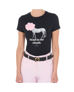 Shirt Equestro Women Head In The Clouds Cotton ETW00250