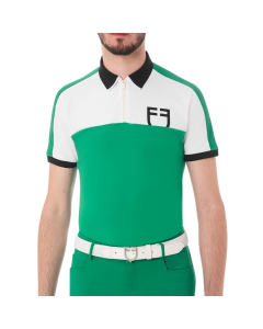 Wedstrijdshirt Equestro Men Polo Slim Fit ETM00093