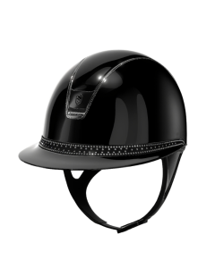 Rijhelm Samshield 2.0 Miss Shield Shadow Glossy met Tiara frontal band en 300 SW trim