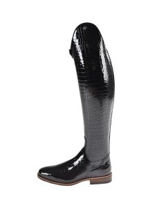Paardrijlaarzen De Niro Bellini Custom Patent Cocco Nero