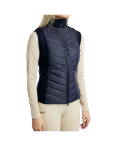 Bodywarmer Montar MoMari Hybrid met Rosegold Crystals P26